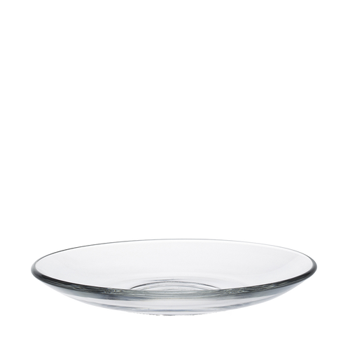 Duralex Le Gigogne. Clear Glass Saucer La sous-tasse en verre transparent 