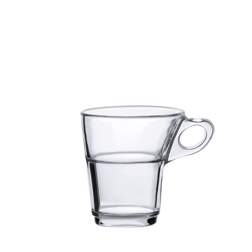 Clear Glass Coffee Cup