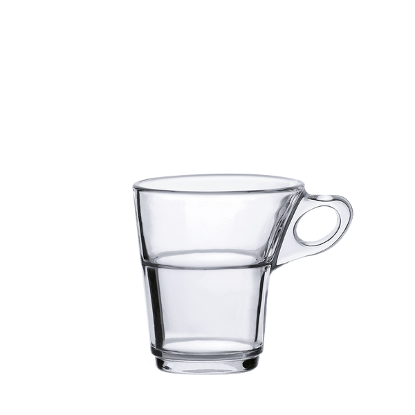 Clear Glass Coffee Cup