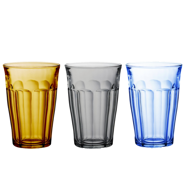 Picardie Tumbler- Mixed Colour Set of Six